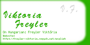 viktoria freyler business card